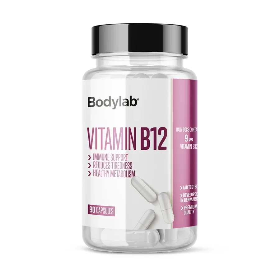Bodylab Vitamin B12 9 µg 90 kaps