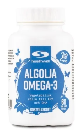 Healthwell Algolja Omega-3 60 kaps