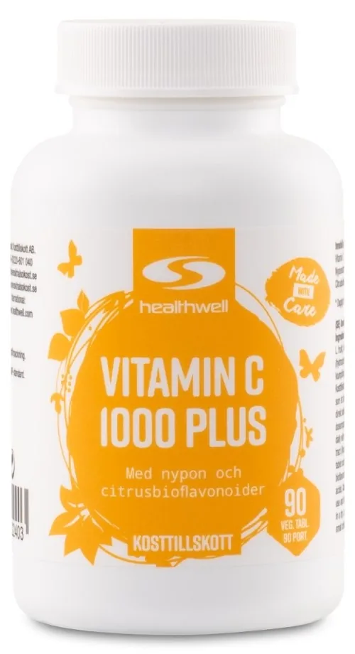 Healthwell Vitamin C 1000 Plus 90 tabl