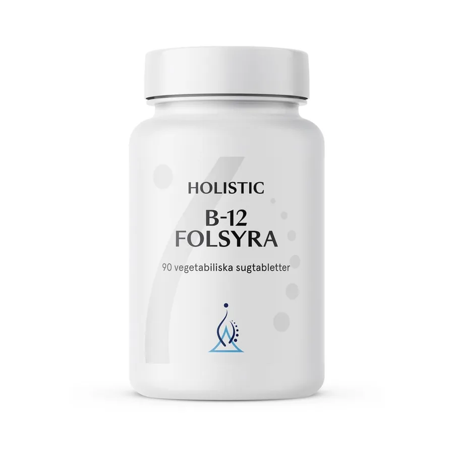 Holistic B12 + folsyra 90 tabletter