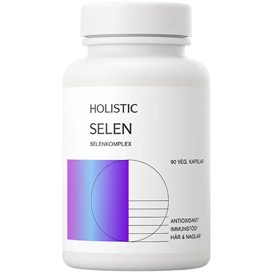 Holistic Selen 200 µg 90 kapslar