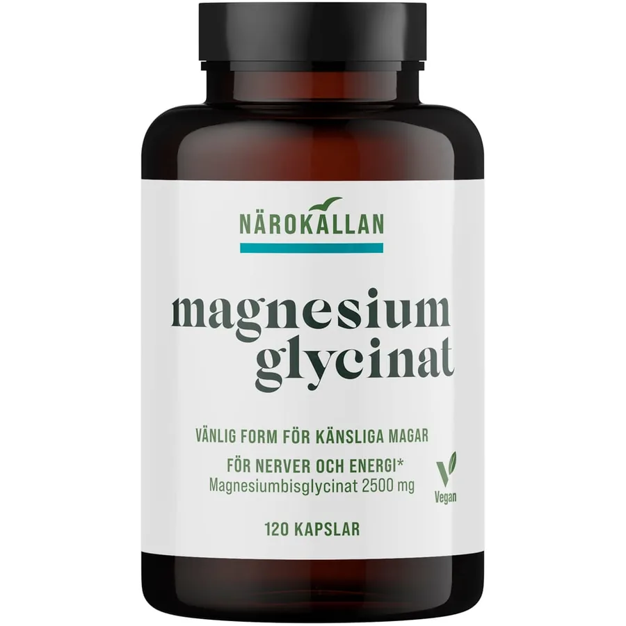Närokällan Magnesiumglycinat 120 kaps