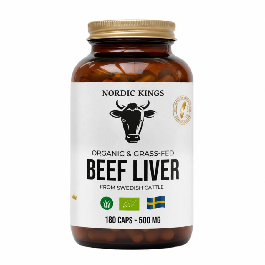 Nordic Kings Nötlever EKO 180 kapslar