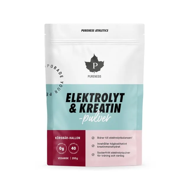 Pureness Elektrolyt+kreatin 200 g