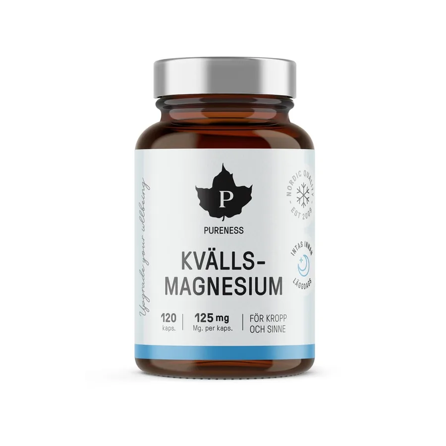Pureness Kvällsmagnesium 120 kaps