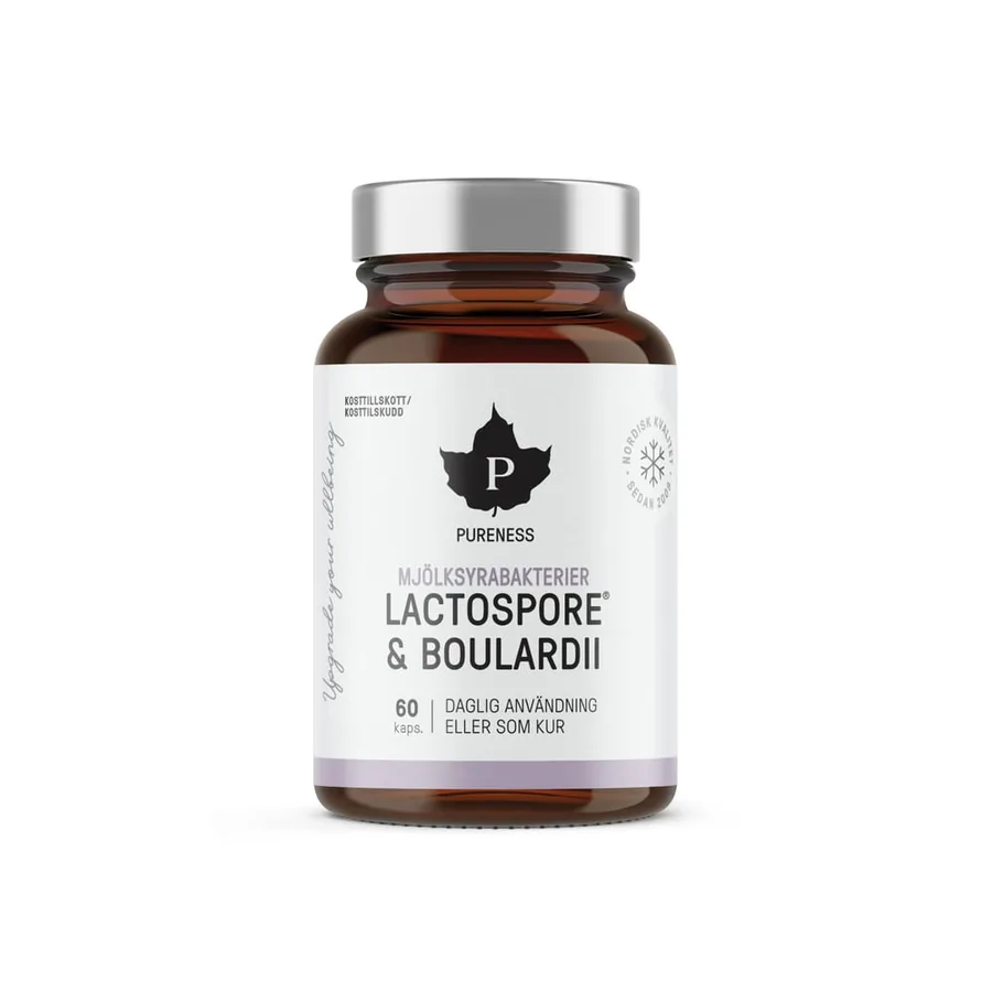 Pureness Lactospore+Boulardii 60 kapslar
