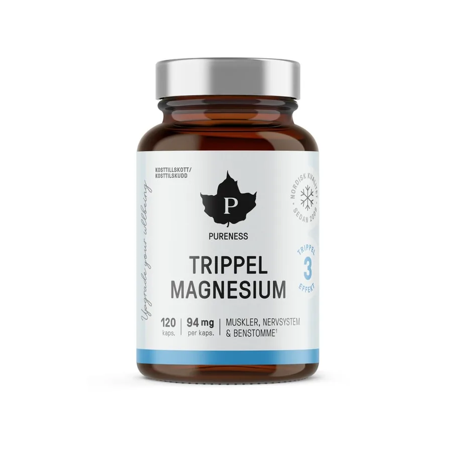 Pureness Trippel Magnesium 120 kaps