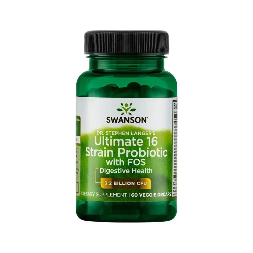 Swanson 16-strain Probiotic 60 kaps