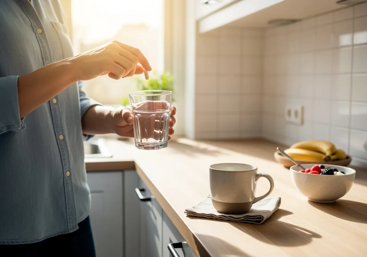 Söta elektrolyter med cola och bär