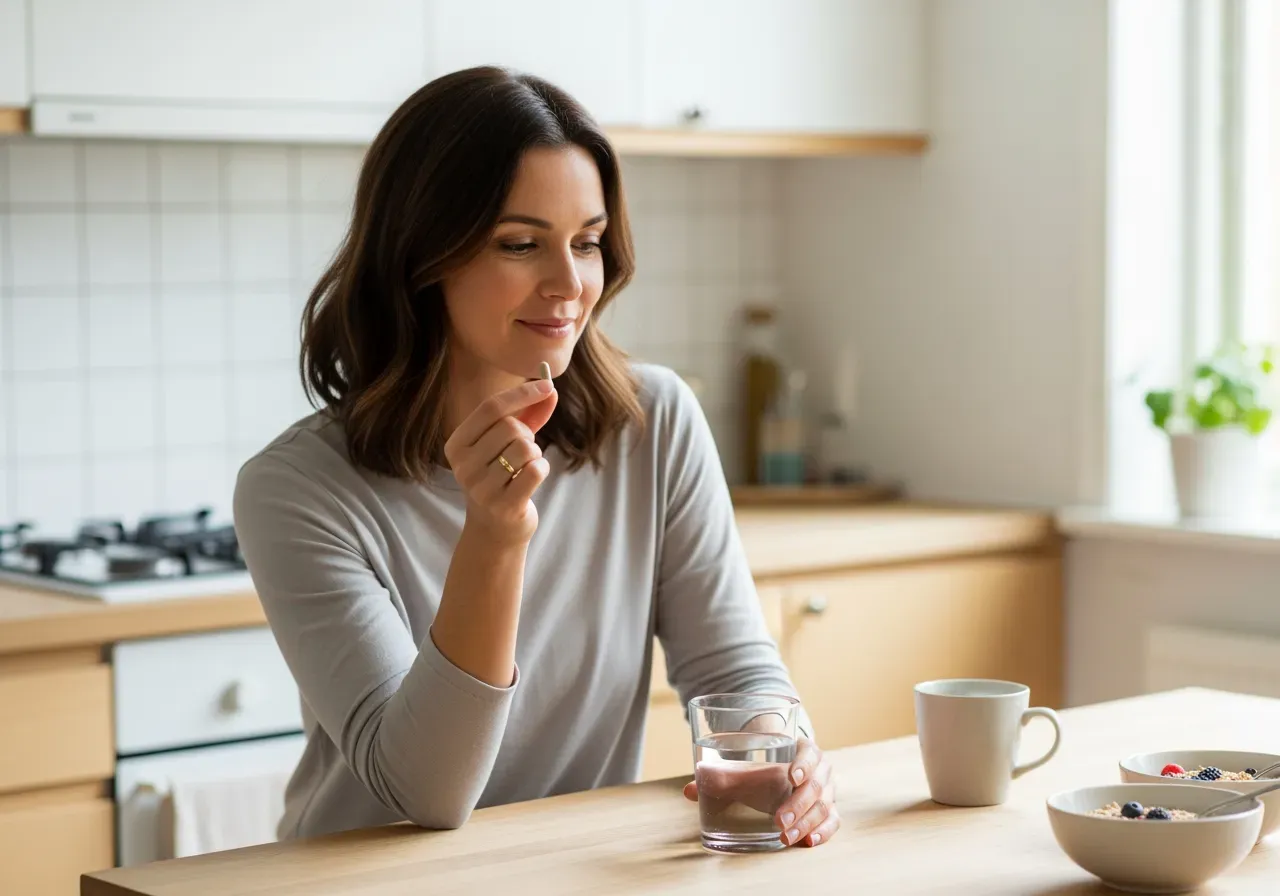Probiotika och fiber för känslig mage