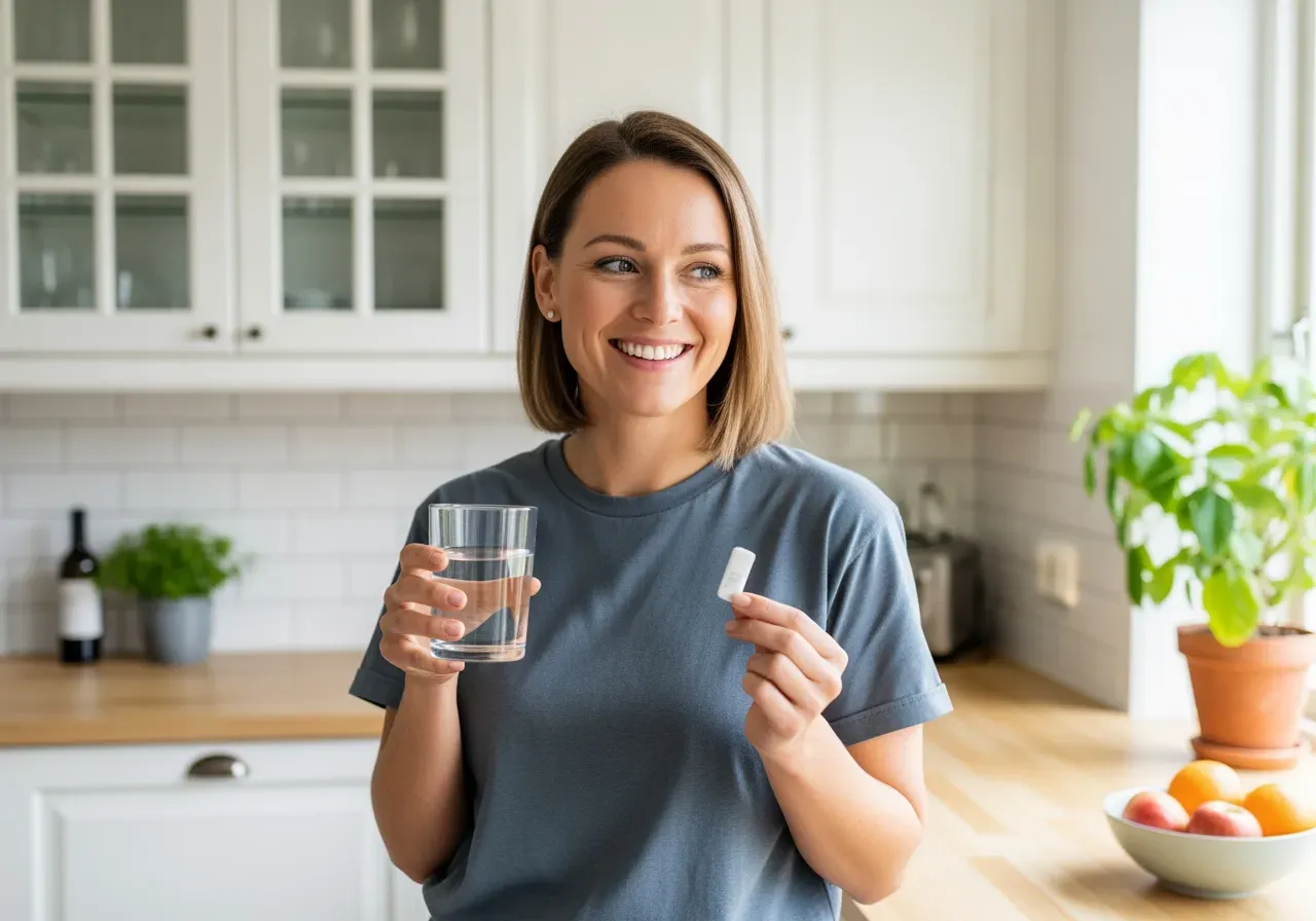 Fräsch efter träning med naturliga val