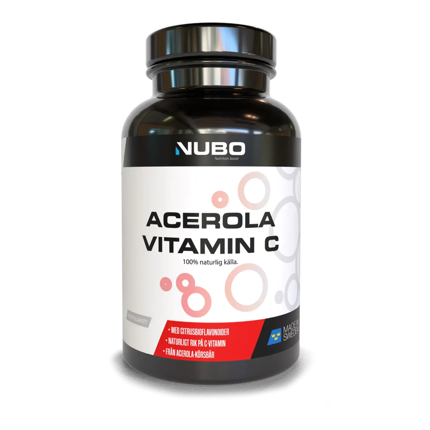 Acerola Vitamin C 120 kapslar Nubo