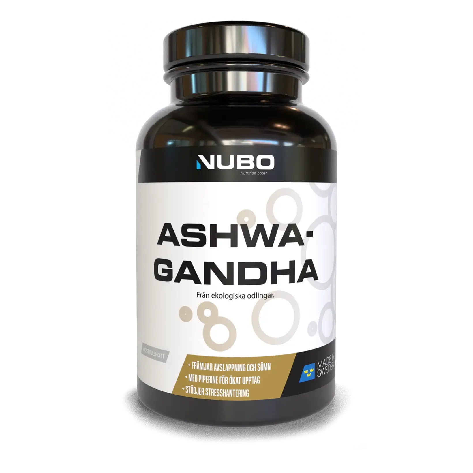 Ashwagandha Organic 120 Kapslar Nubo