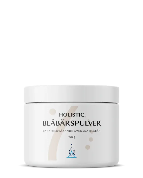 Blåbärspulver Holistic