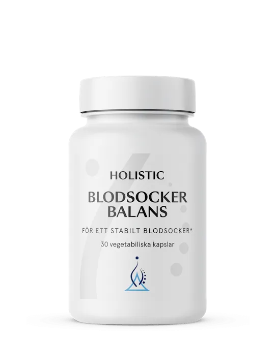 Blodsockerbalans 30 kapslar Holistic