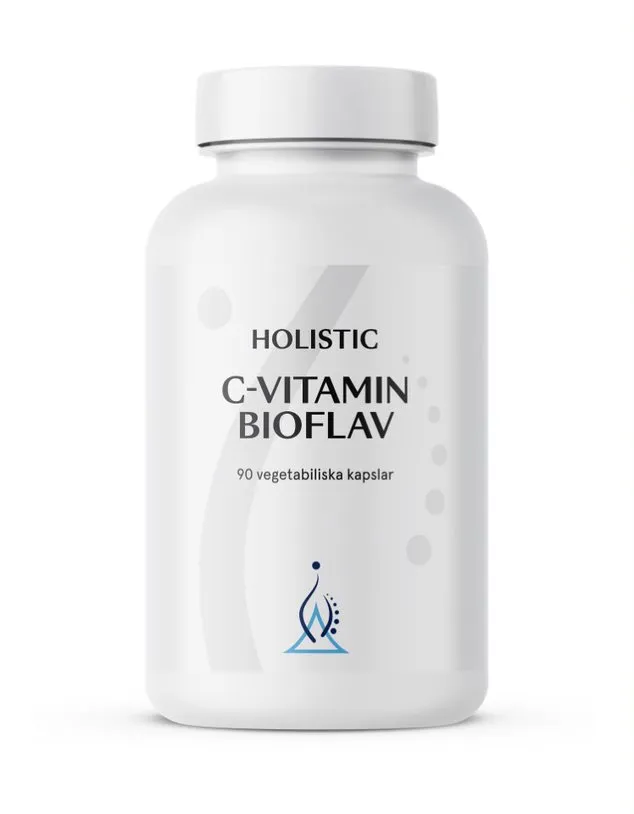 C-vitamin Bioflav 90 kapslar Holistic
