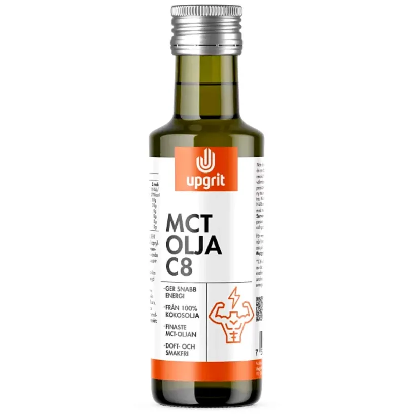C8 MCT-olja Upgrit - 100 ml