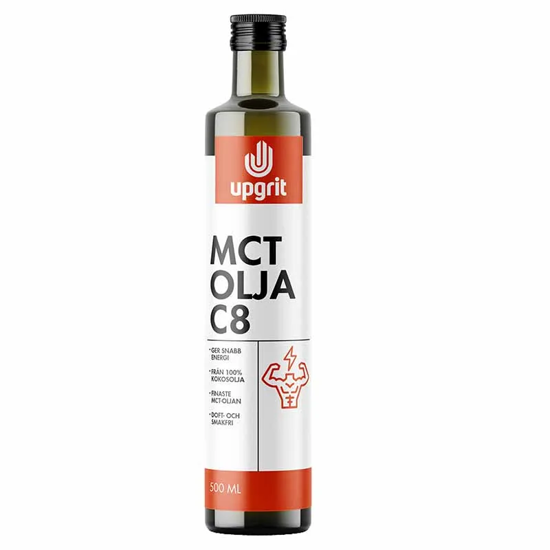 C8 MCT-olja Upgrit - 500 ml
