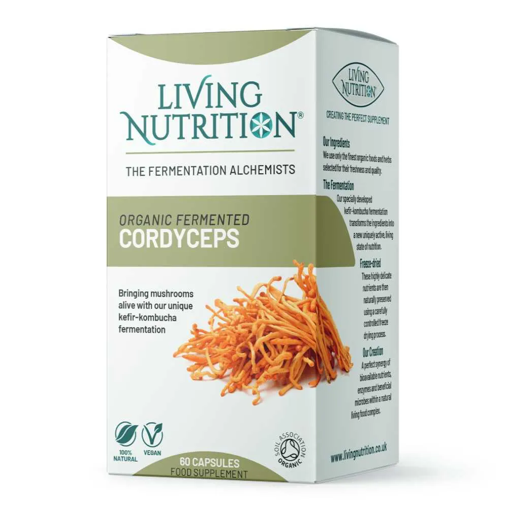 Cordyceps 60 kapslar Living Nutrition