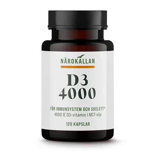 D3 4000 IE 120 kapslar Närokällan