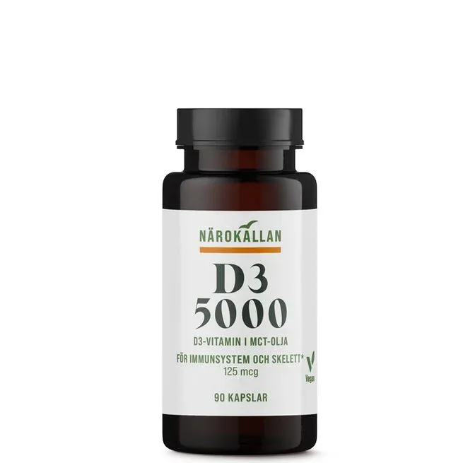 D3 5000 90 kapslar Närokällan