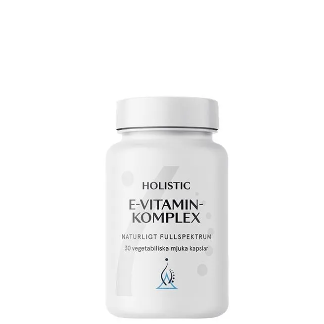 E-vitamin Komplex 30 kapslar Holistic