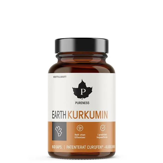 Earth Kurkumin 60 kapslar Pureness
