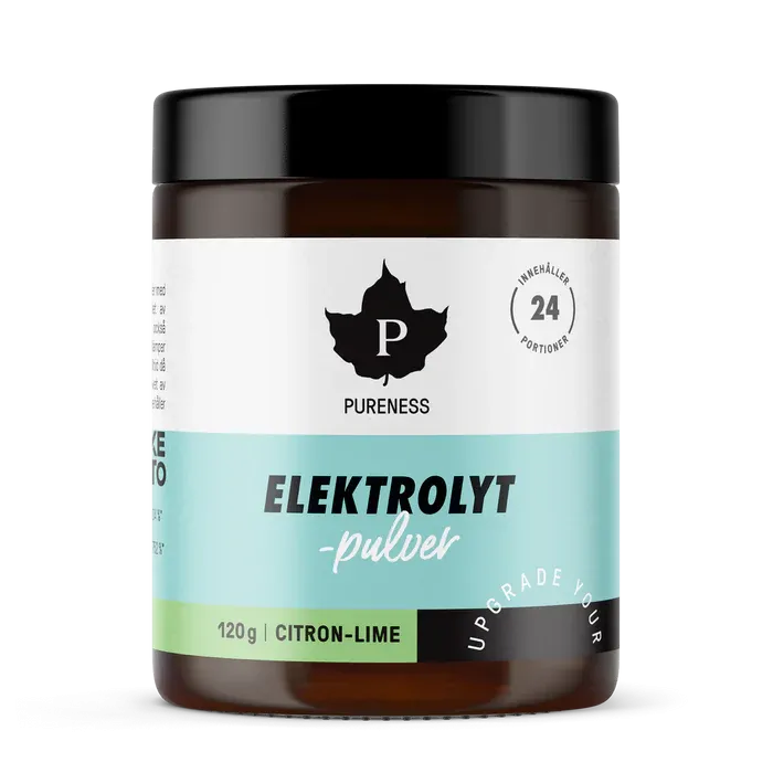 Elektrolytpulver Citron & Lime Pureness - 120 gram