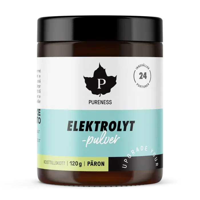 Elektrolytpulver Päron 120 gram Pureness