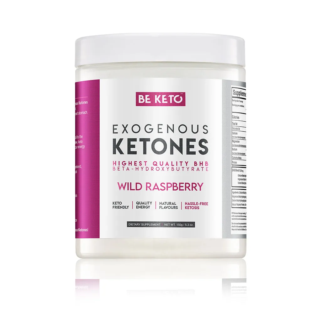 Exogena Ketoner Wild Raspberry 150 gram BeKeto