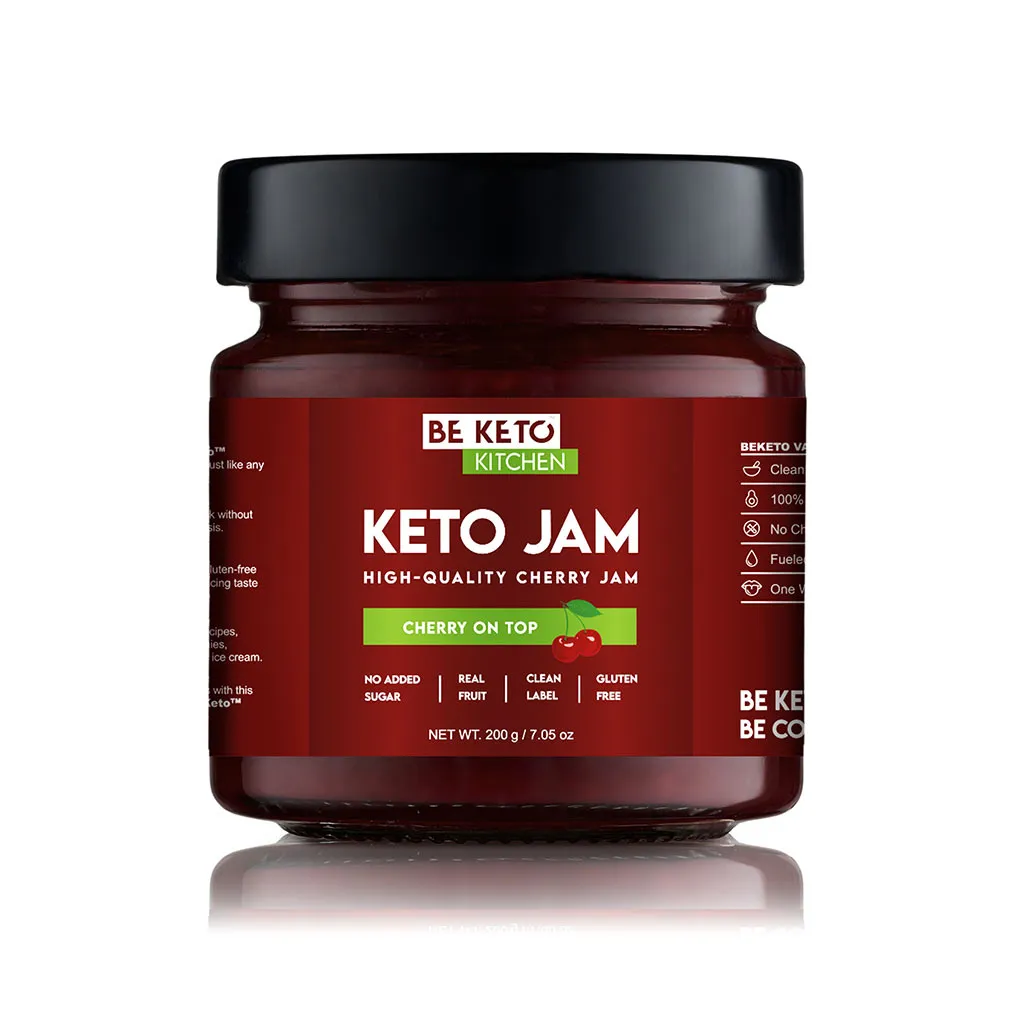 KETO Jam Cherry on Top 200g BeKeto