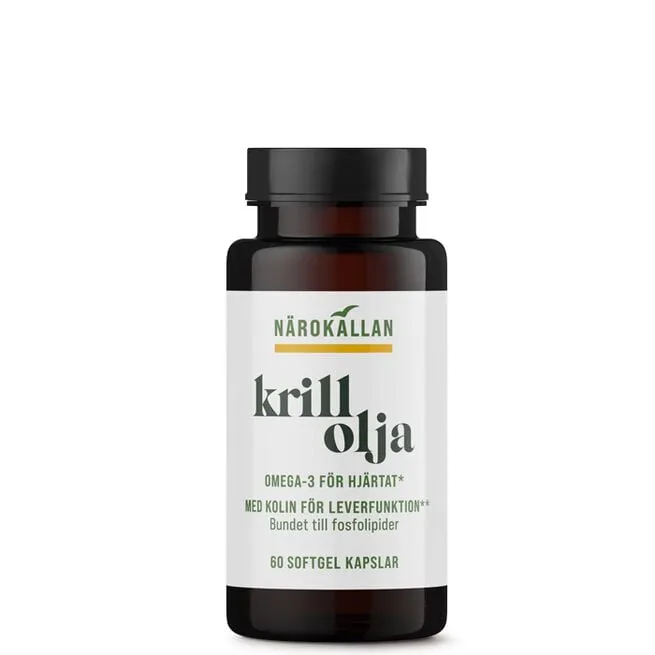 Krillolja 60 kapslar Närokällan