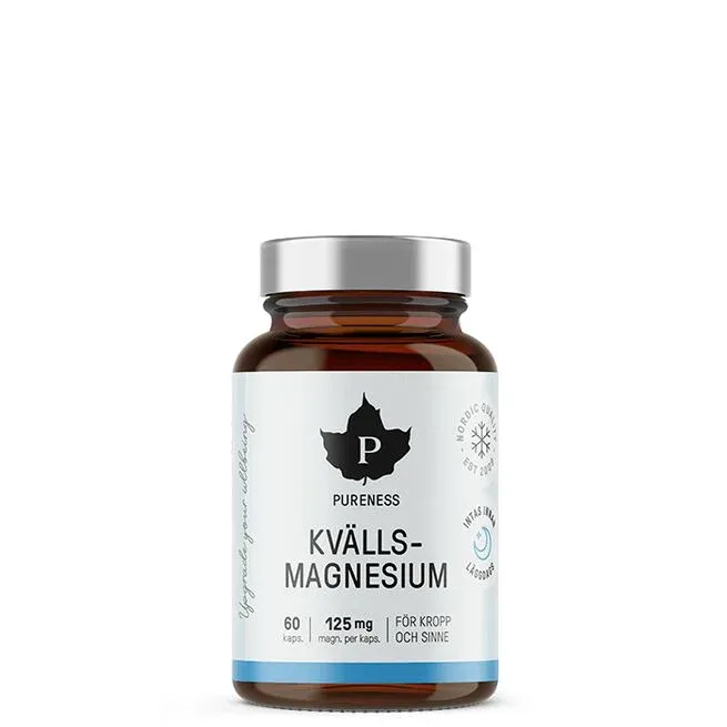 Kvällsmagnesium Pureness - 60 Tabletter