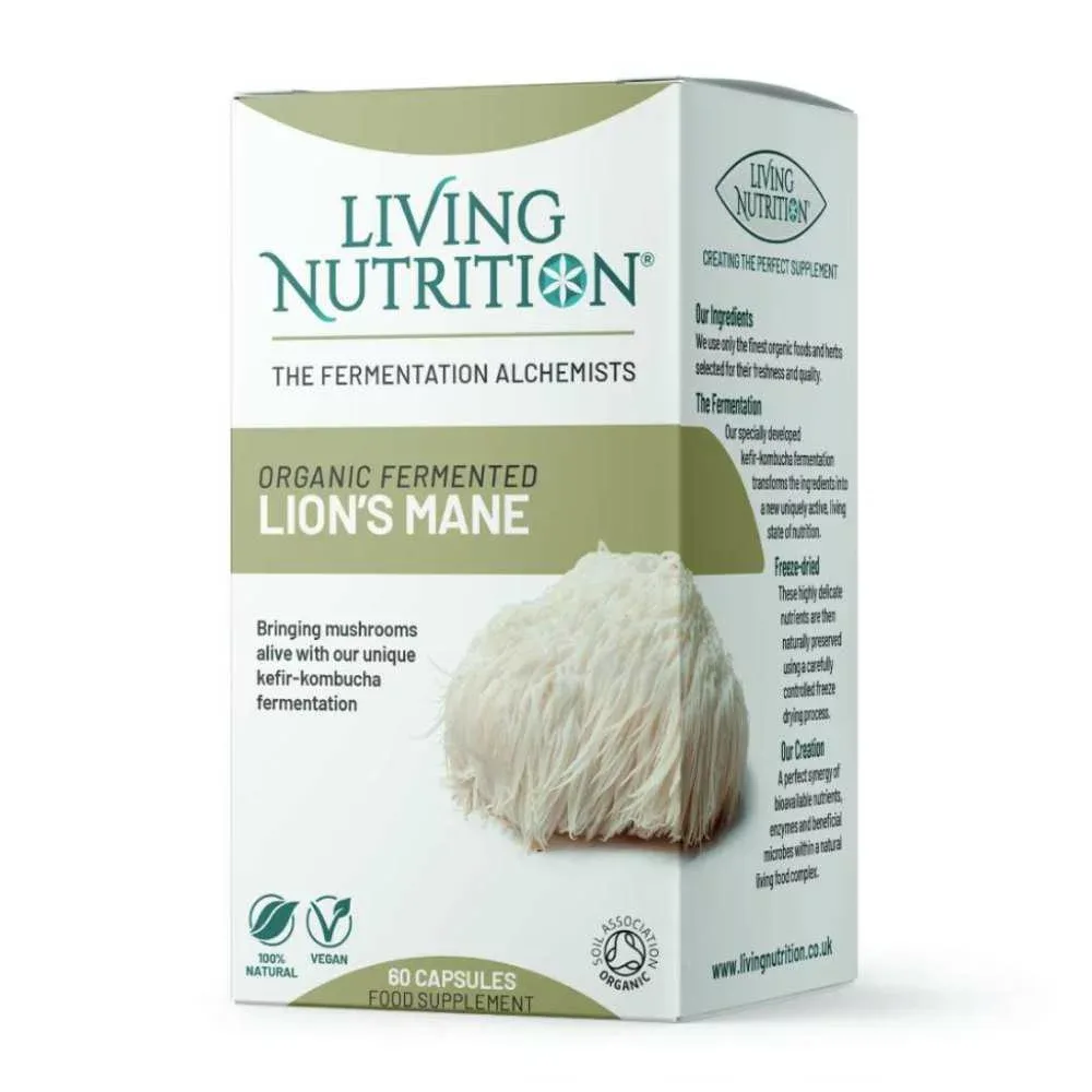 Lion's Mane 60 kapslar Living Nutrition