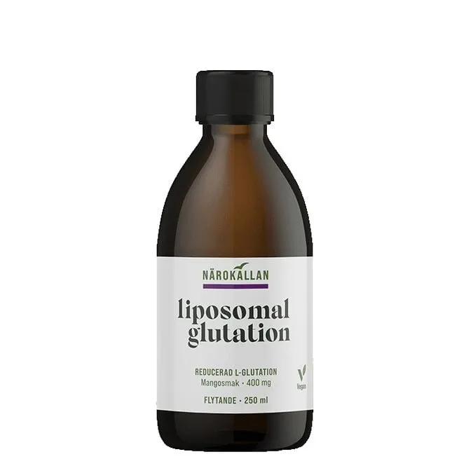 Liposomal Glutation 250 ml Närokällan