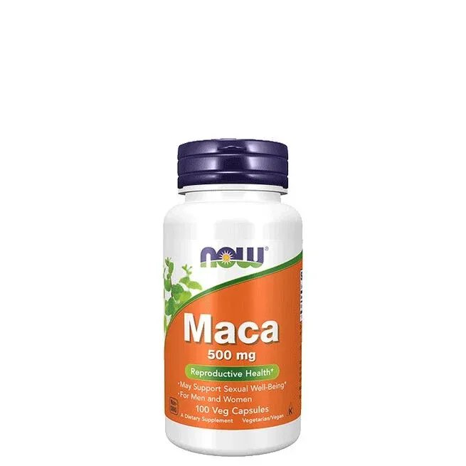 Maca 500 mg 100 kapslar Now Foods