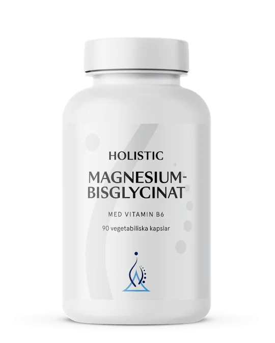 Magnesium Bisglycinat 100mg 90 kapslar Holistic