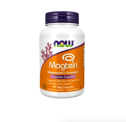 Magtein® Magnesium L-treonat 90 vegkapslar Now Foods