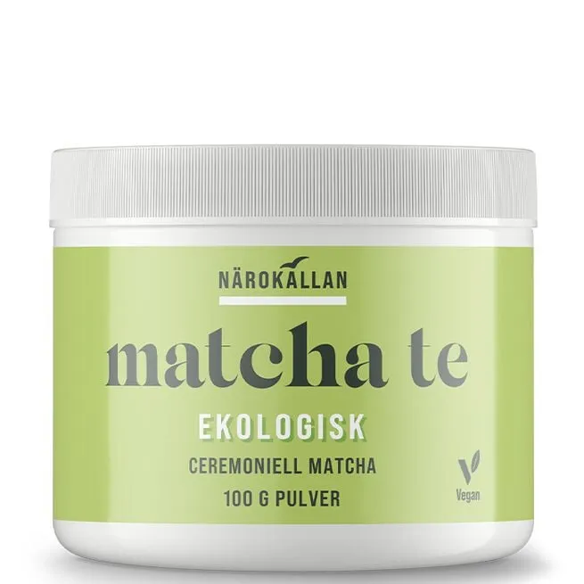 Matcha Te Ekologisk 100 g Närokällan