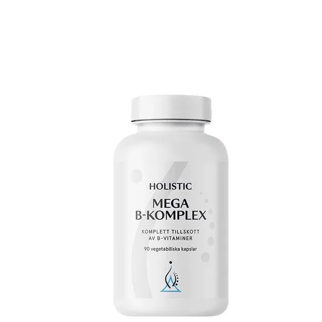 Mega B-komplex 90 kapslar Holistic