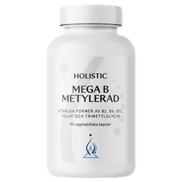Mega B Metylerad 90 kapslar Holistic