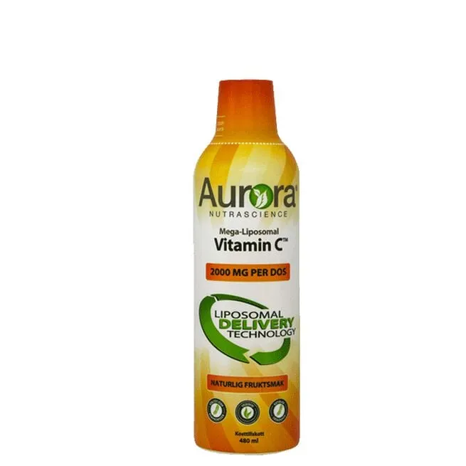 Mega Liposomal C-vitamin 480 ml Aurora