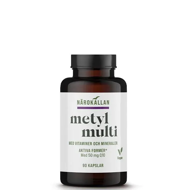 Metyl Multivitamin 90 kapslar Närokällan