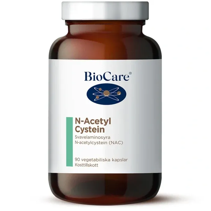 N-Acetyl Cystein 90 kapslar Biocare