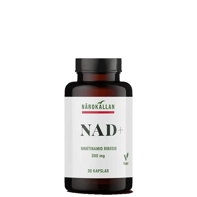 NAD+ 300 mg 30 kapslar Närokällan