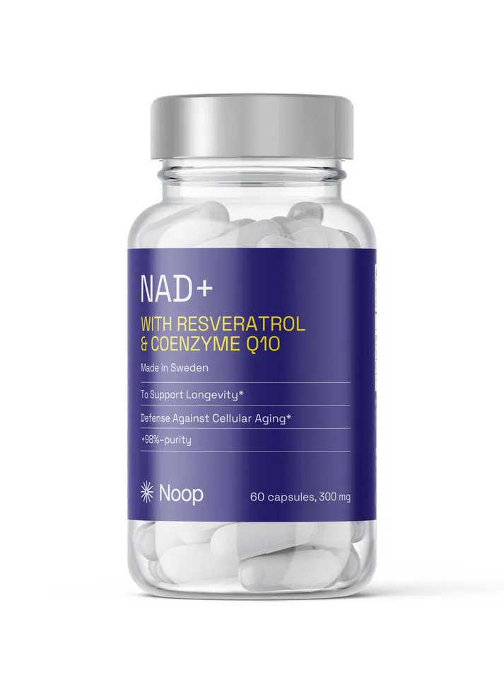 NAD+ Komplex Med Resveratrol & CoQ10 Noop