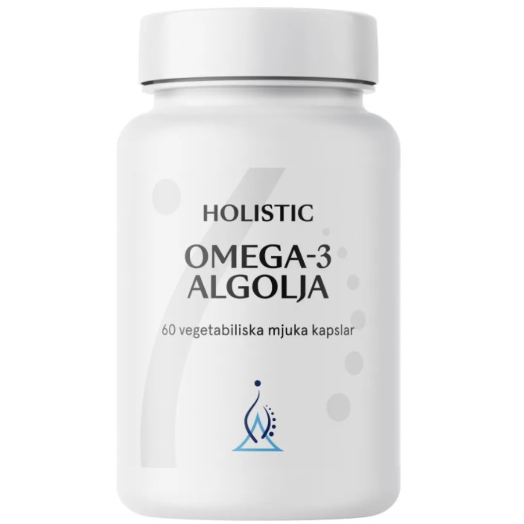 Omega-3 Algolja 60 Kapslar Holistic