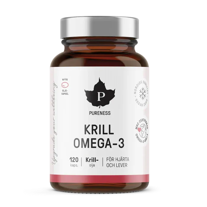 Omega-3 Krill Pureness - 120 kapslar