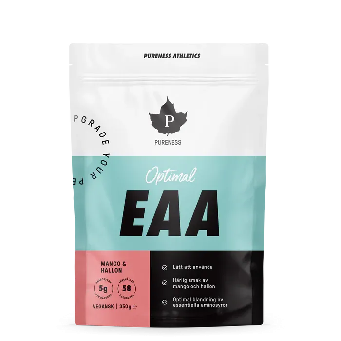 Optimal EAA pulver Mango & Hallon 350 g Pureness