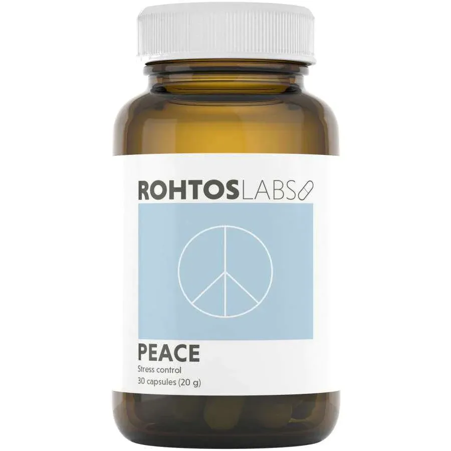 PEACE Everyday Stress Control 30 kapslar Rohtos Labs